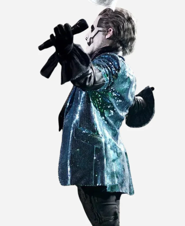 Ghost Band Papa Emeritus Cosplay Sequin Blazer