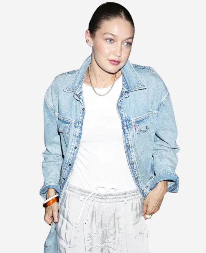 Gigi-Hadid-NYC-Steakhouse-Denim-Jacket