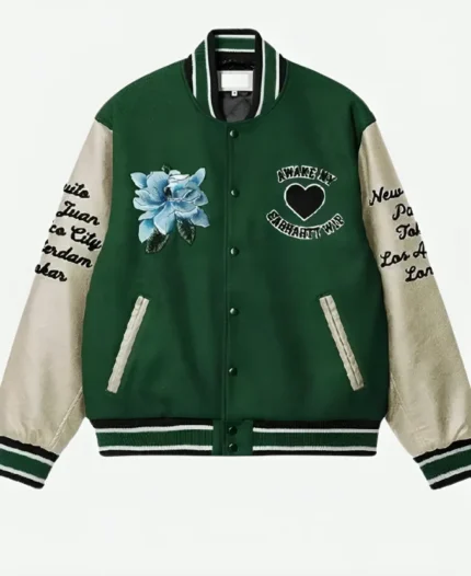 Gigi Hadid Varsity Carhartt Jacket