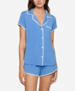 Ginny & Georgia Brianne Howey Blue Pajamas