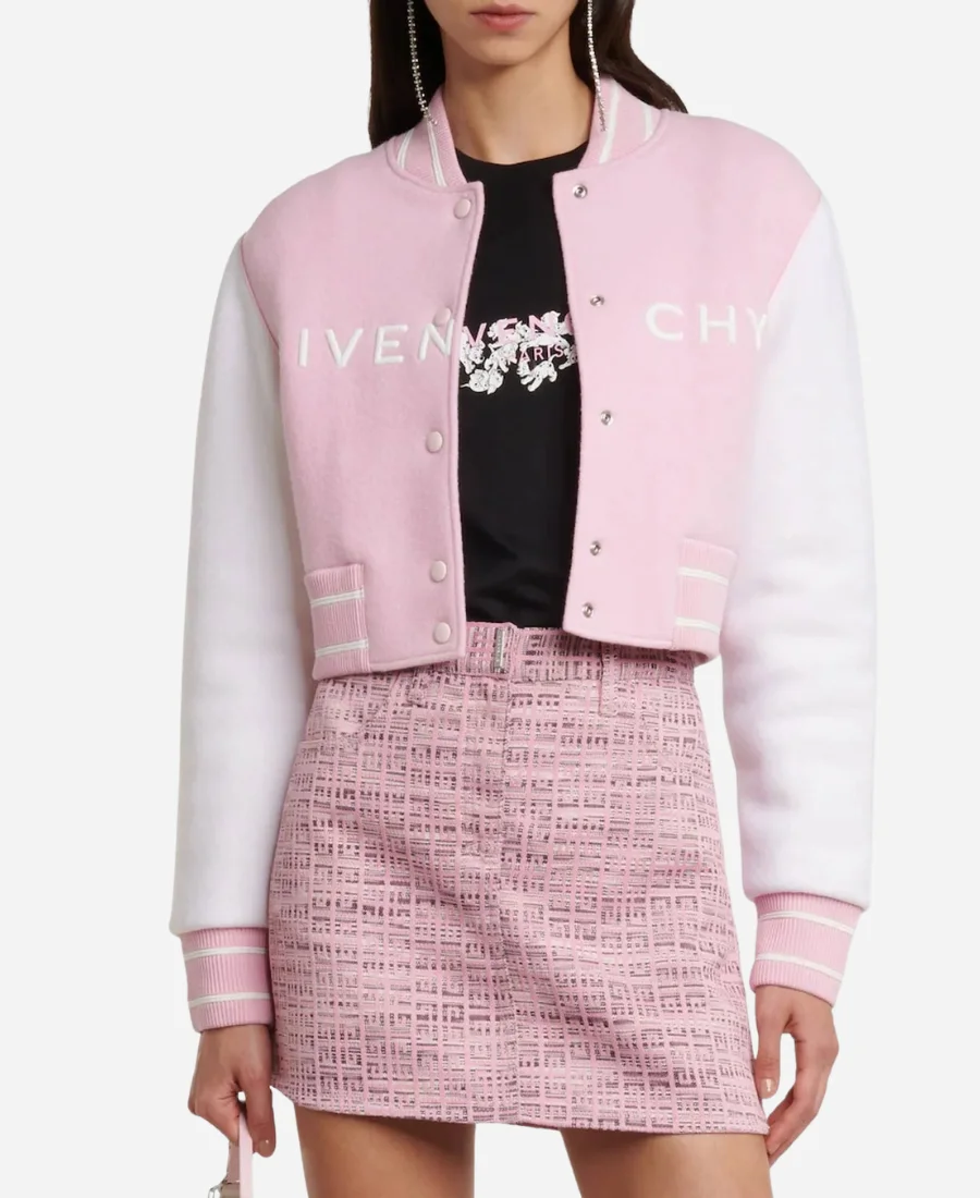 Givenchy-Pink-Varsity-Jacket Givenchy-Pink-Varsity-Jacket
