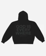 God Is Everywhere Black Pullover Hoodie