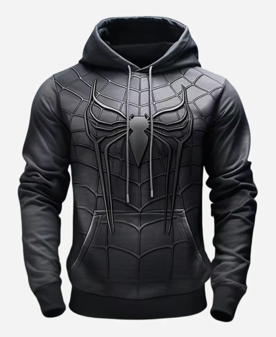 Graphics 3D Spider Print Casual Hoodie Graphics 3D Spider Print Casual Hoodie