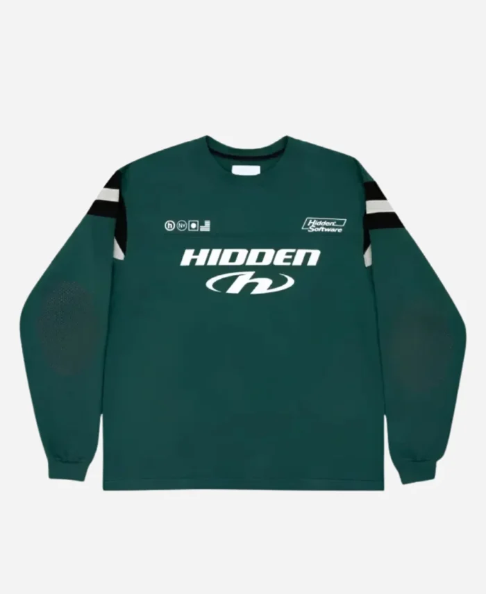Green Hidden NY Inset Pullover Jersey