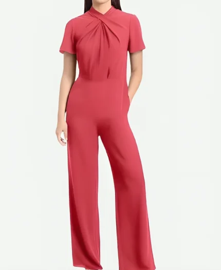 Harris Faulkner Outnumbered 2025 Pink Jumpsuit