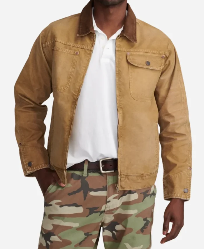 Hershel Rhee The Walking Dead Dead City 2025 Brown Jacket