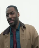 Hostage Ashley Thomas Brown Cotton Jacket