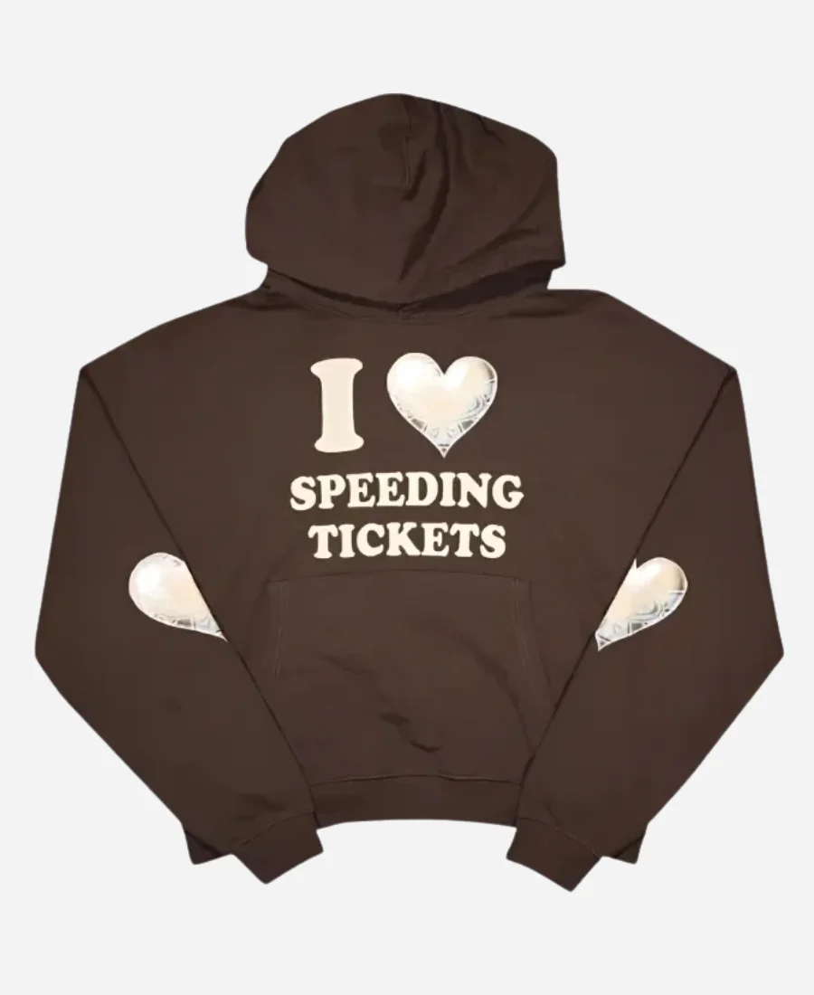 Iconaclub I love Speeding Tickets Hoodie Iconaclub I love Speeding Tickets Hoodie