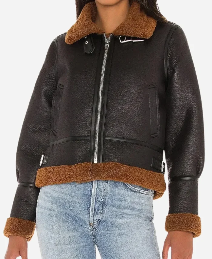 Jet Slootmaekers Law and Order Organized Crime Leather Jacket