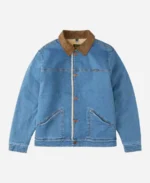 Jonathan Byers Stranger Things Season 05 Charlie Heaton Blue Denim Jacket