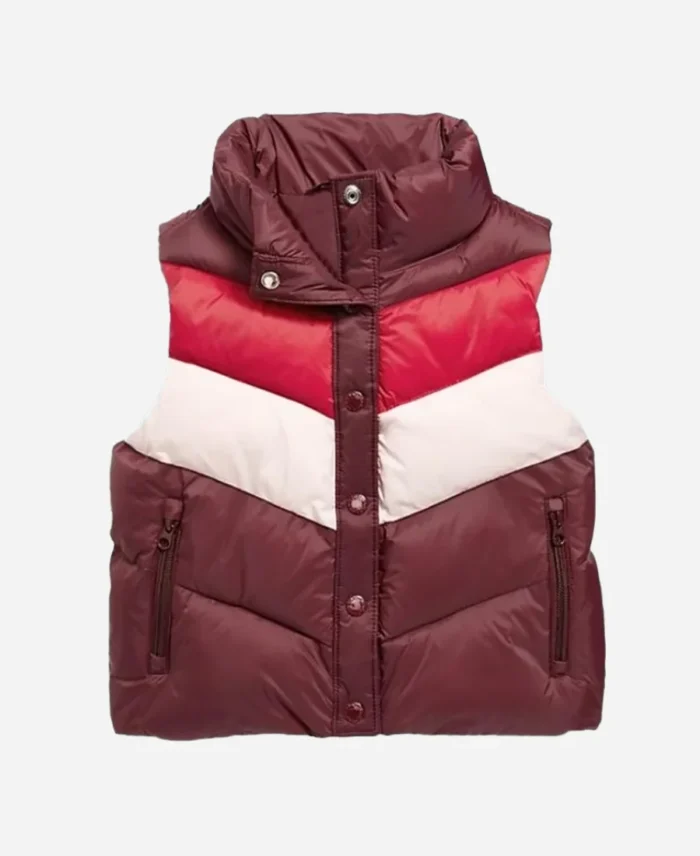 Judy Cooper Resident Alien Season 04 Jenna Lamia Quilted Puffer Vest