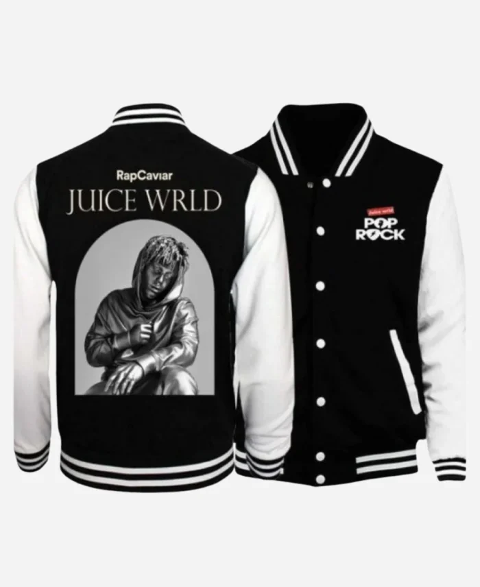 Juice Wrld Black Varsity Jacket