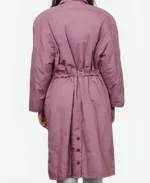 June Squibb Movie Eleanor the Great 2025 Eleanor Pink Trench Coat