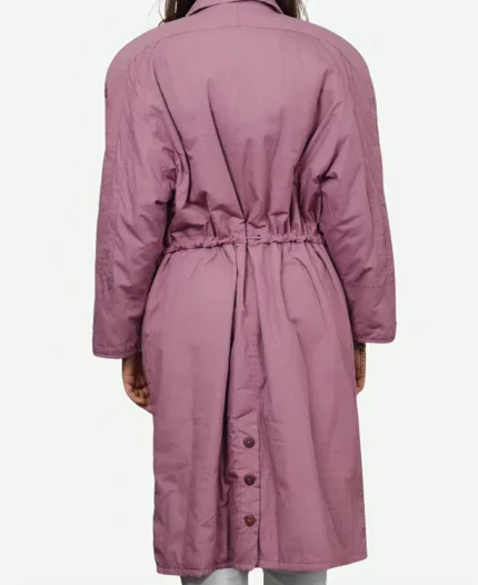 June Squibb Movie Eleanor the Great 2025 Eleanor Pink Trench Coat