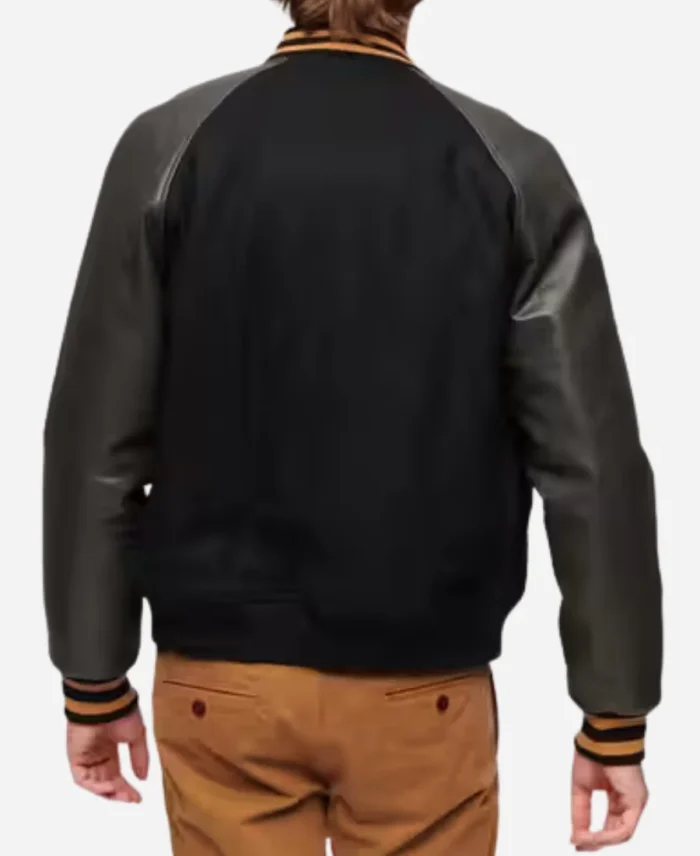 Karen Pirie S02 Julia Brown Varsity Jacket For Sale