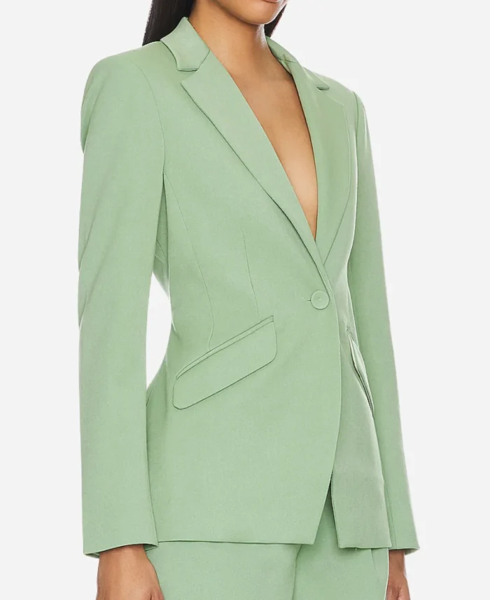 Kate Snow NBC News Daily Green Blazer For Women