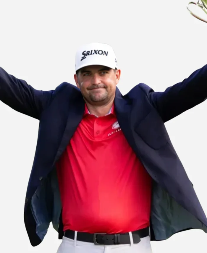 Keegan Bradley Travelers Championship 2025 Black Blazer