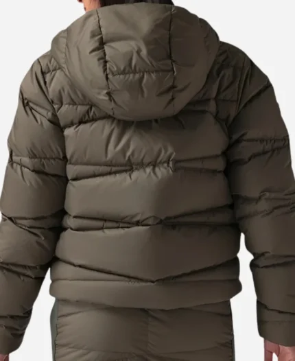 Kiana Cook Chicago PD S12 Green Puffer Jacket