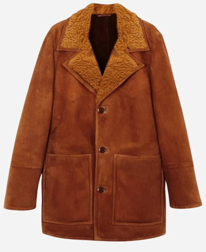 Kramer Brown Suede Jacket For Sale