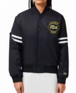 Lacoste Vintage Patch Satin Jacket