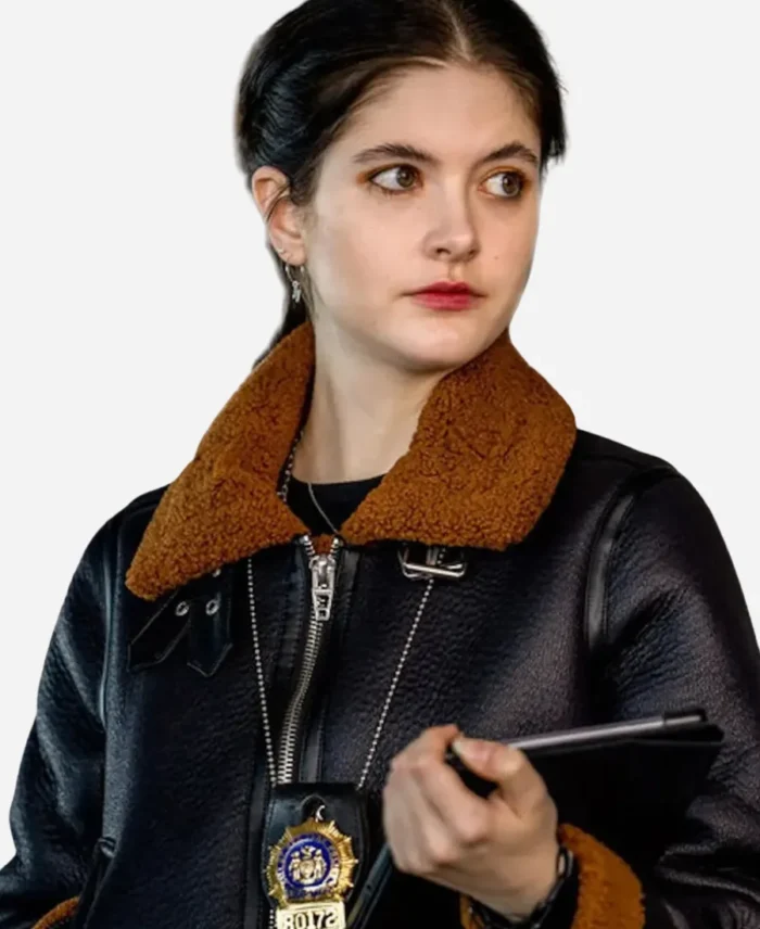 Law and Order Organized Crime Ainsley Seiger Leather Jacket