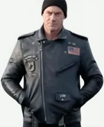Law and Order Organized Crime S03 Elliot Stabler Leather Jacket