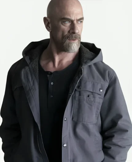Law and Order Organized Crime S04 Elliot Stabler Grey Jacket