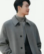 Law and the City S01 Lee Jong-suk Grey Wool Coat