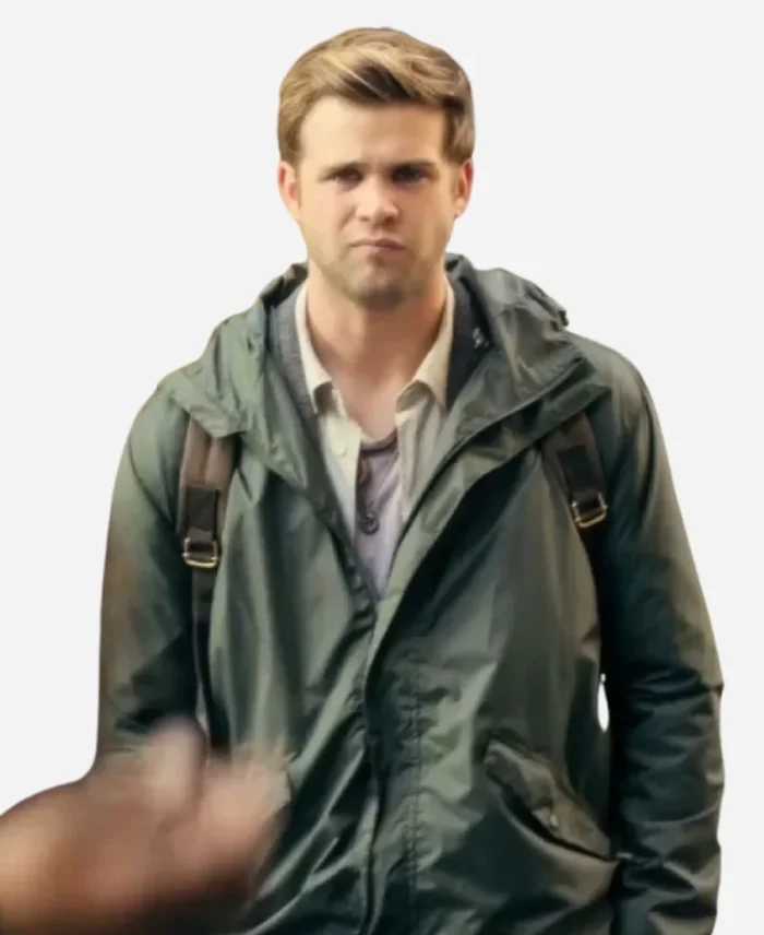 Leo Woodall Prime Target Grey Hooded Jacket