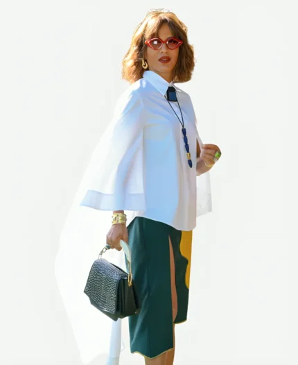 Lisa Todd And Just Like That S03 Cape Shirt