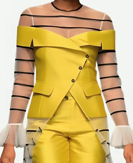 Lisa Todd And Just Like That S3 Yellow Jacket
