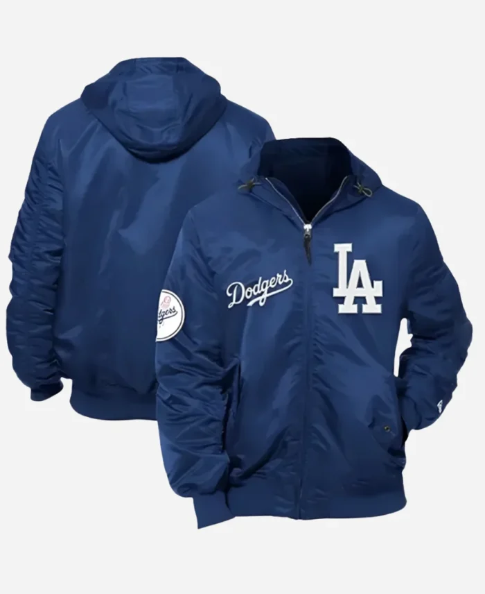 Los Angeles Dodgers Alpha Blue Bomber Jacket