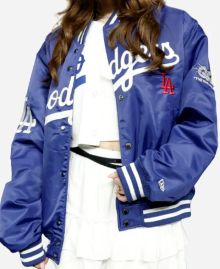 Los Angeles Dodgers x GR8 Blue Varsity Jacket