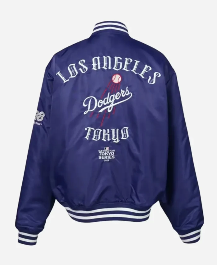 Los Angeles Dodgers x GR8 Tokyo Series Varsity Blue Jacket