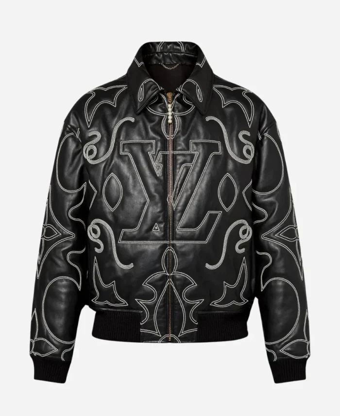 Louis Vuitton Black Bomber Jacket