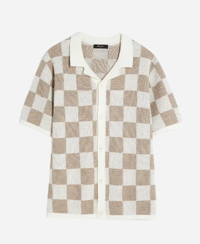 Love-Island-UK-S12-Ben-Holbrough-Beige-Knitted-Shirt