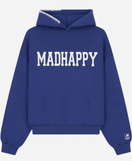 Madhappy Dodgers Heritage Limited Edition Blue Pullover Hoodie