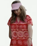 Mariana Treviño Stick Red Blouse