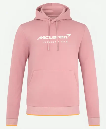 McLaren Essential Pink Logo Hoodie