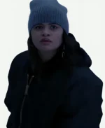Melonie Diaz Cold Wallet Black Bomber Jacket