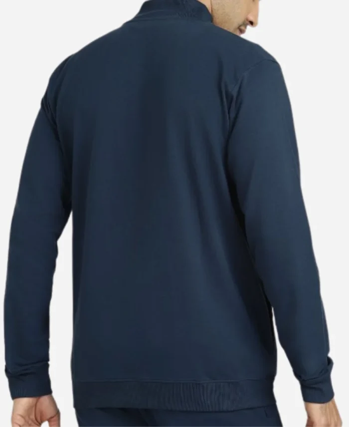 Men's Beringen Fleece Blue Hoodie