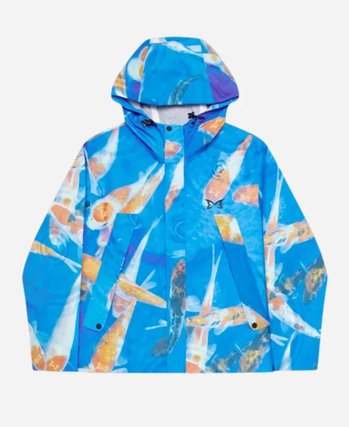 Metra Koi Fish Print Jacket