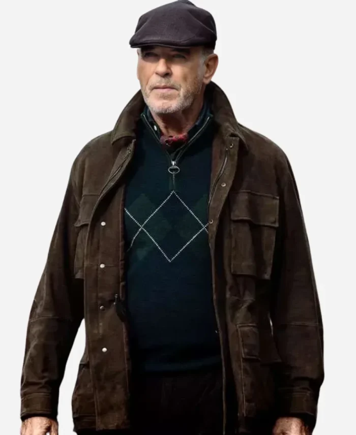 MobLand-2025-Conrad-Harrigan-Brown-Suede-Leather-Jacket