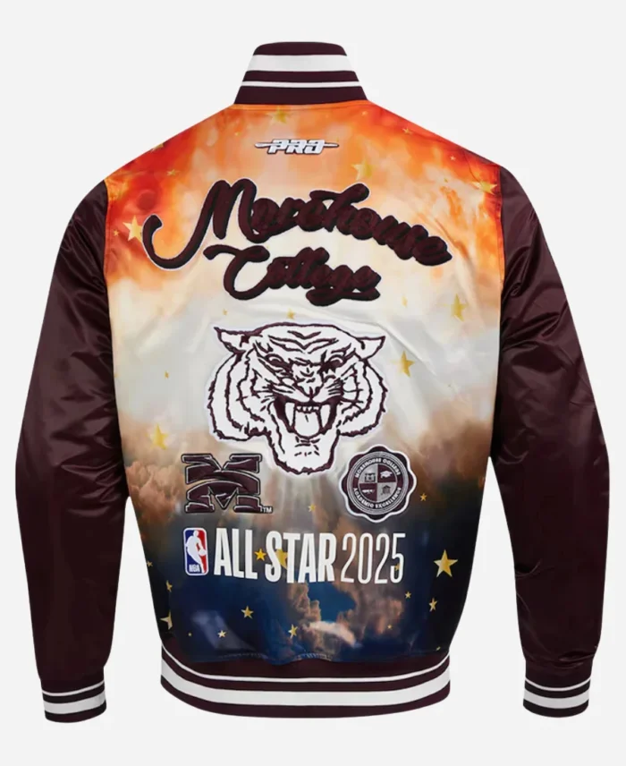 Morehouse Collage NBA All-Star Game Varsity Bomber Jacket