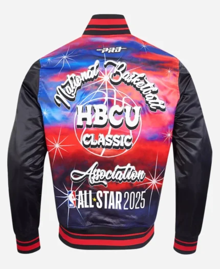 NBA All-Star Game 2025 Black Bomber Varsity Jacket