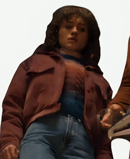 Nancy Wheeler Stranger Things S05 Purple Jacket