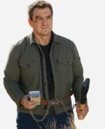 Nathan-Fillion-The-Rookie-S07-Green-Cotton-Jacket