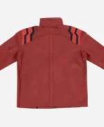 Neon Genesis Evangelion Misato Katsuragi Cosplay Red Leather Jacket