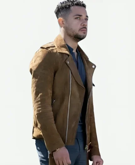 Nick Creegan Law & Order Biker Jacket