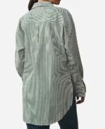 Nine Perfect Strangers Annie Murphy Striped Shirt